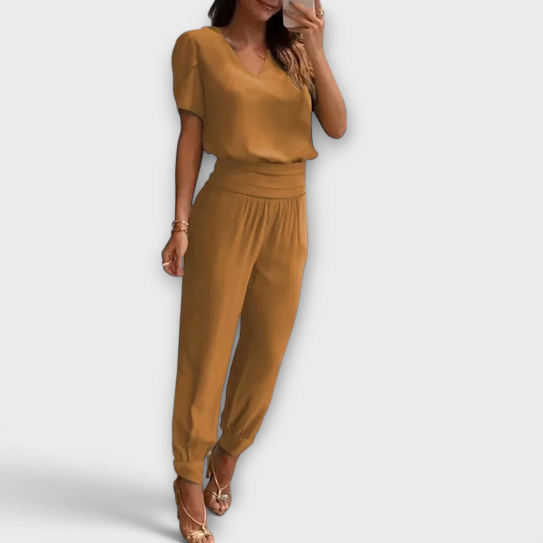 Nora | Elegantes Set Mit Oberteil Und Hose