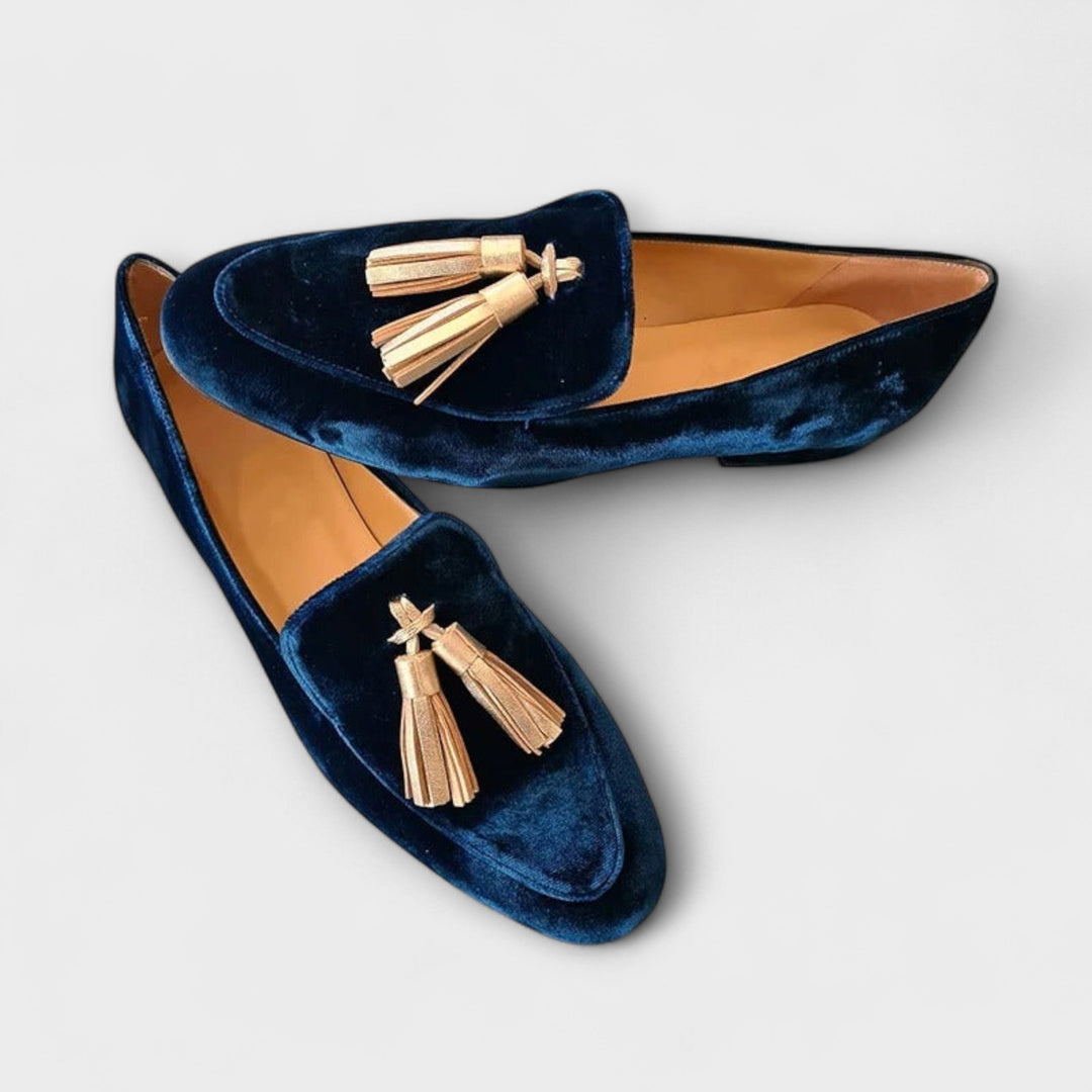 Tina | Vintage-inspirierte Loafer mit Quasten