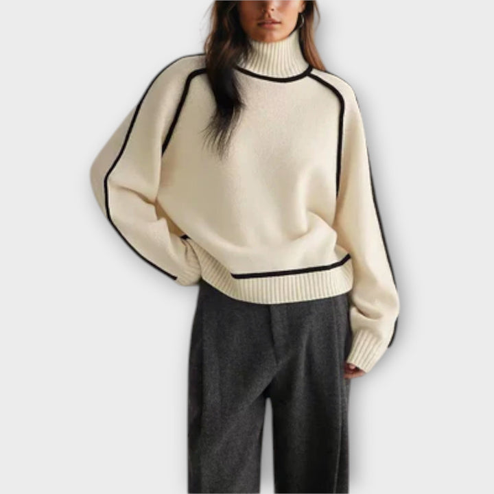 Loretta | Weicher & eleganter Rollkragenpullover
