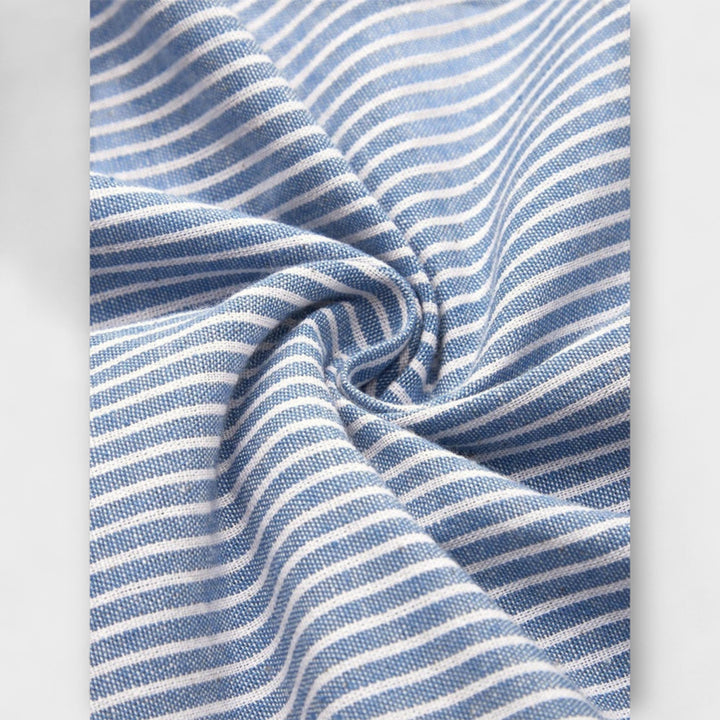 Anna | Gestreiftes Premium-Midikleid