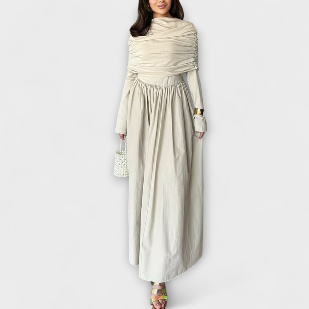 Martina | Entspanntes Plissee-Kleid
