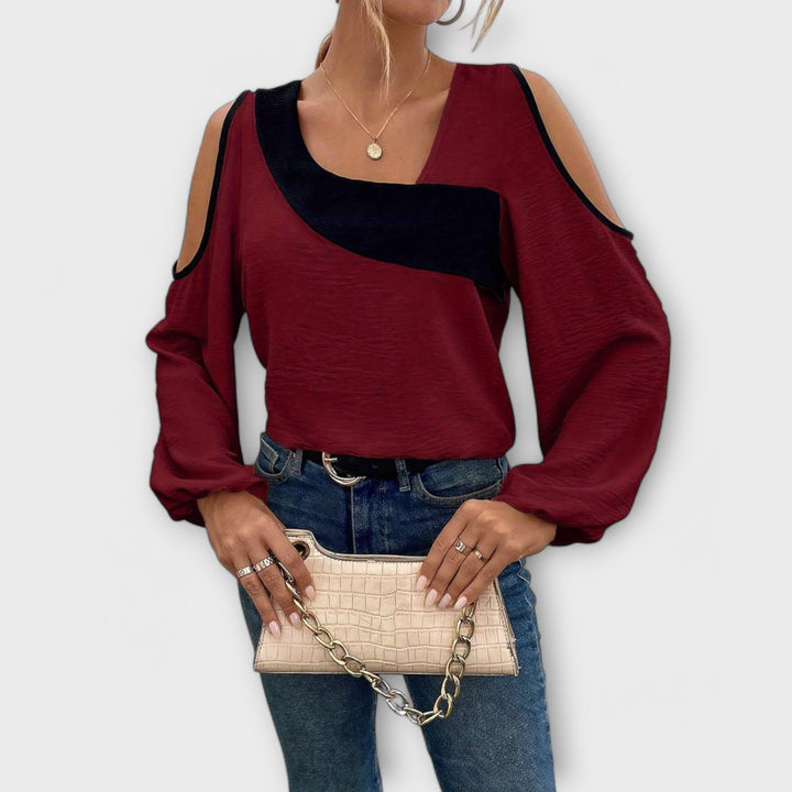 Ottilie | Bluse mit quadratischem Ausschnitt