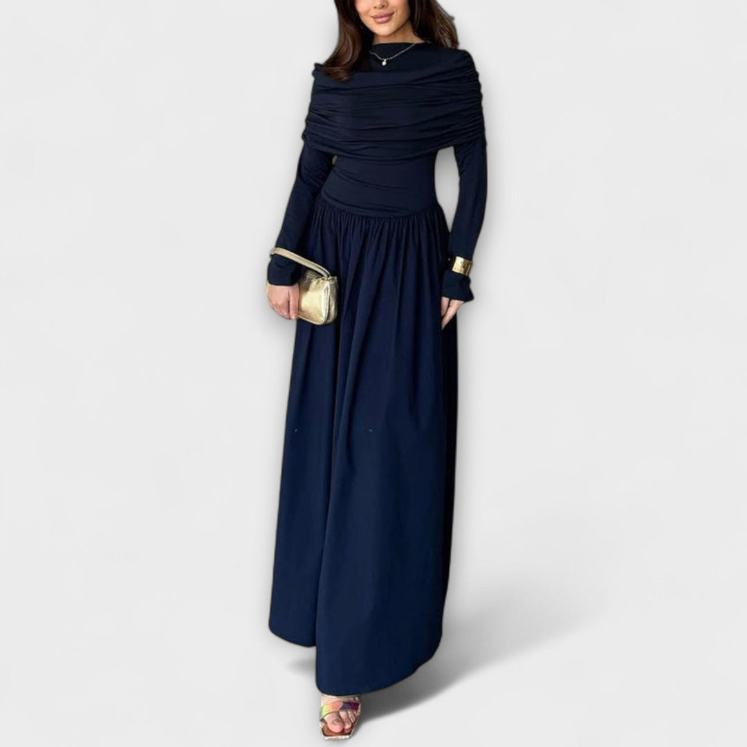 Martina | Entspanntes Plissee-Kleid