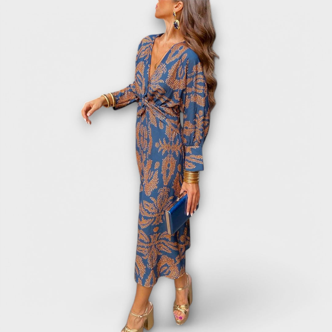 Amanda | Elegantes Kleid mit langen Ärmeln