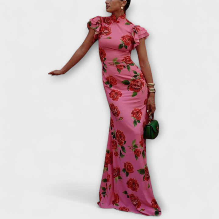 Lotte | Maxikleid mit floralem Druck