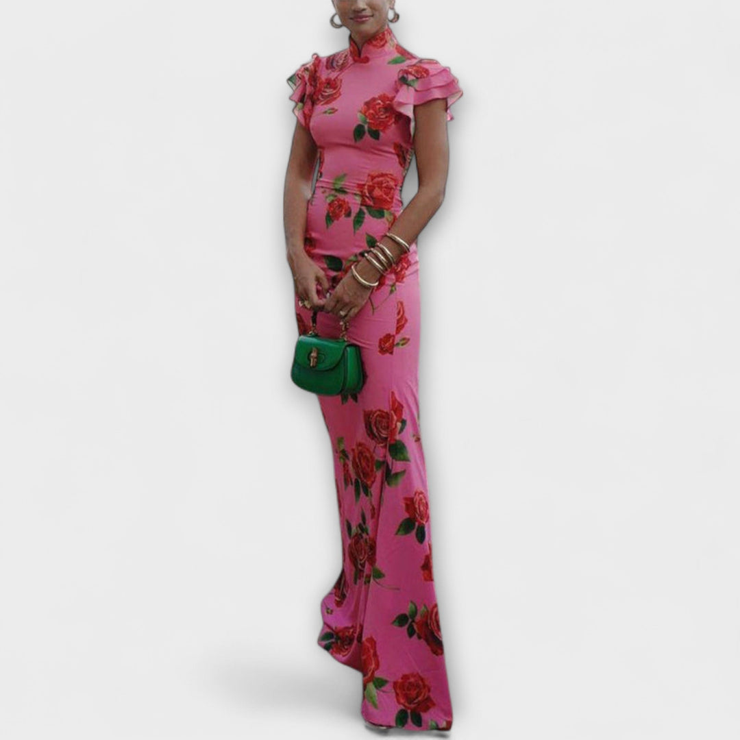 Lotte | Maxikleid mit floralem Druck