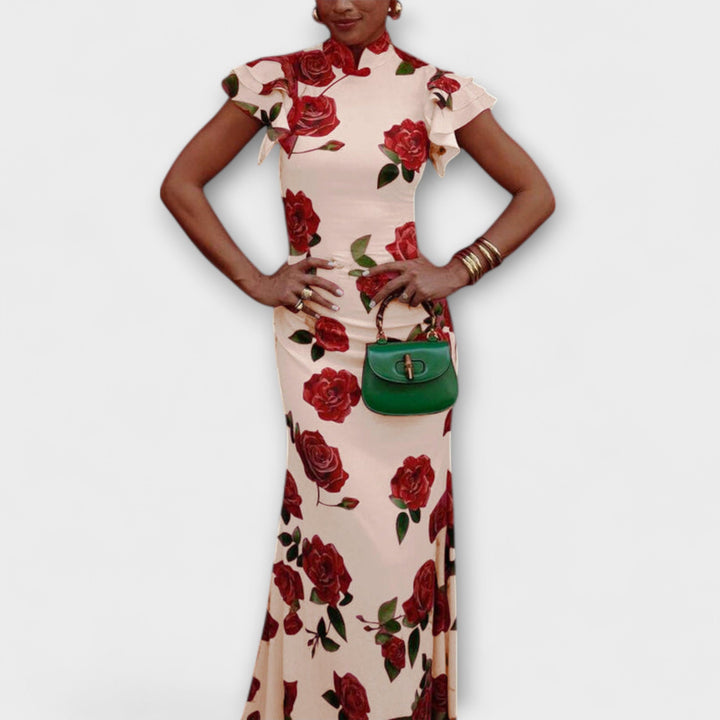 Lotte | Maxikleid mit floralem Druck