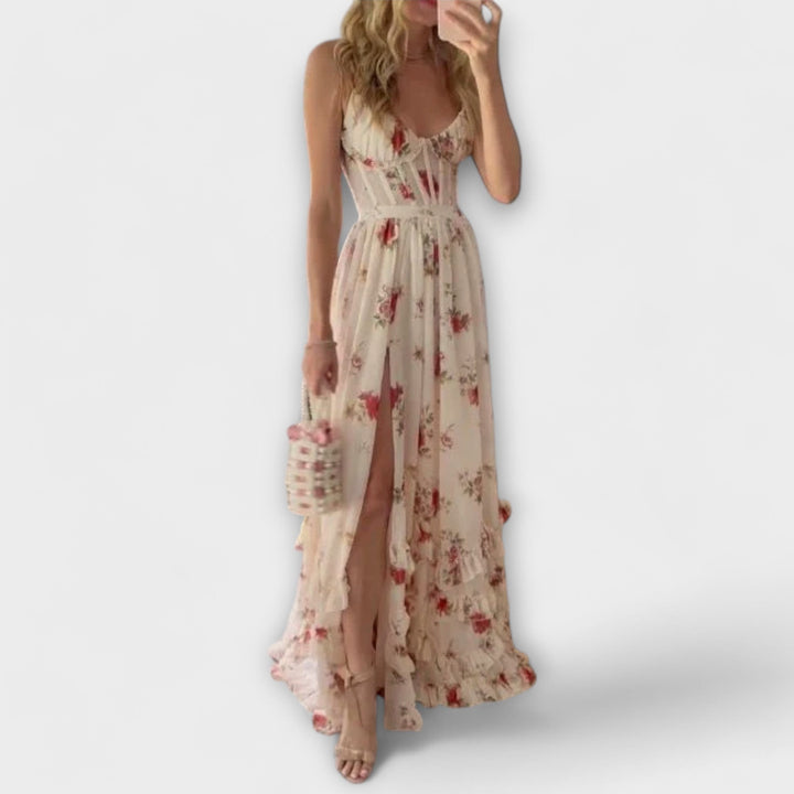 Martina | Kleid mit Blumenmuster