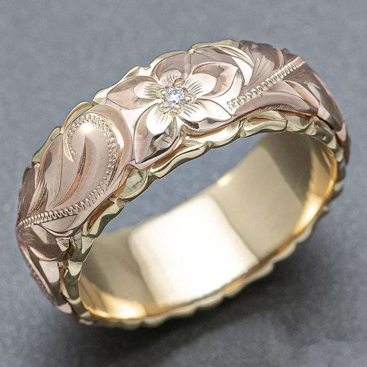 Hanna | Eleganter Goldring für jeden Anlass