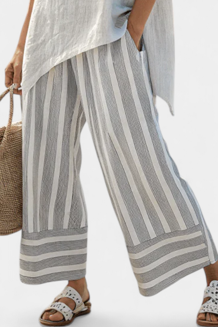 Almut | Asymmetrisches Leinen-Set