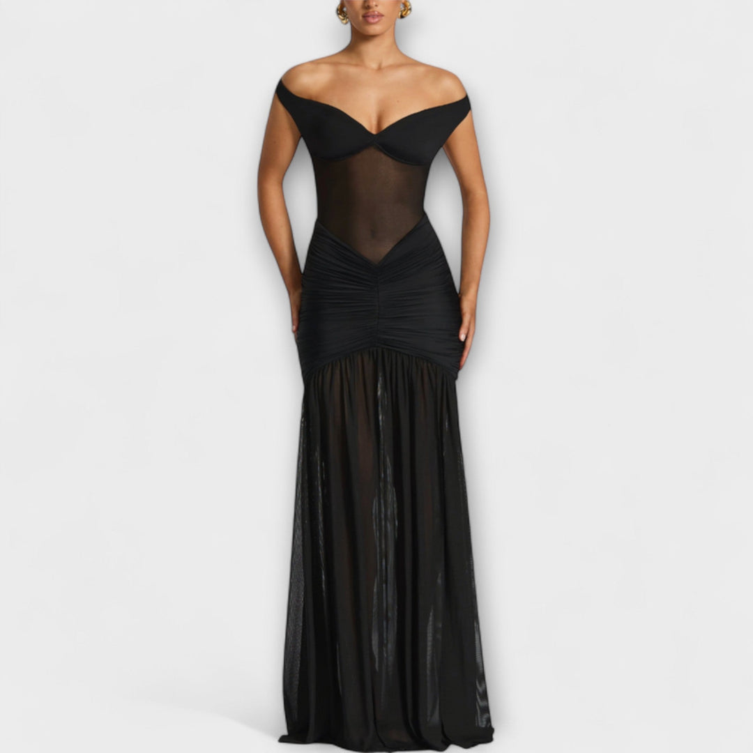 Jutta | Schlitzkleid mit Wow Faktor