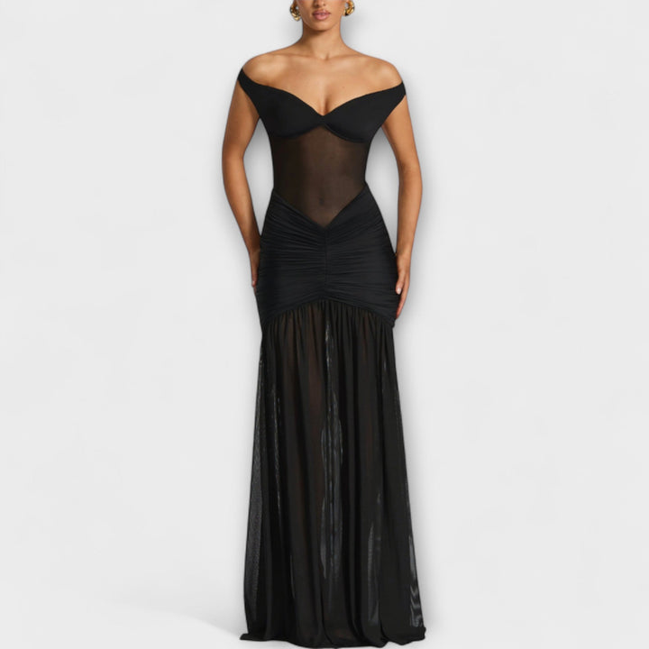 Jutta | Schlitzkleid mit Wow Faktor