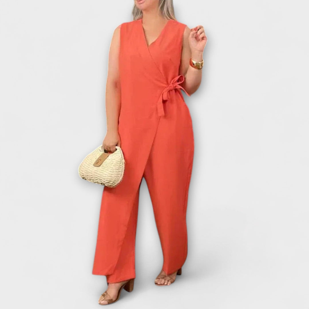 Frida | Schicker Overall mit V-Ausschnitt