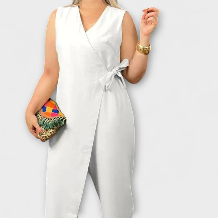 Frida | Schicker Overall mit V-Ausschnitt