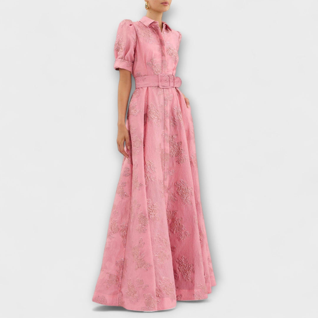Kriemhild | Kleid mit kurzen Puffärmeln