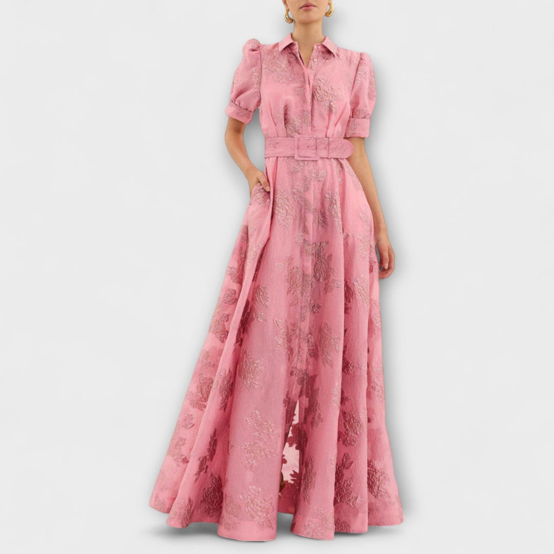 Kriemhild | Kleid mit kurzen Puffärmeln
