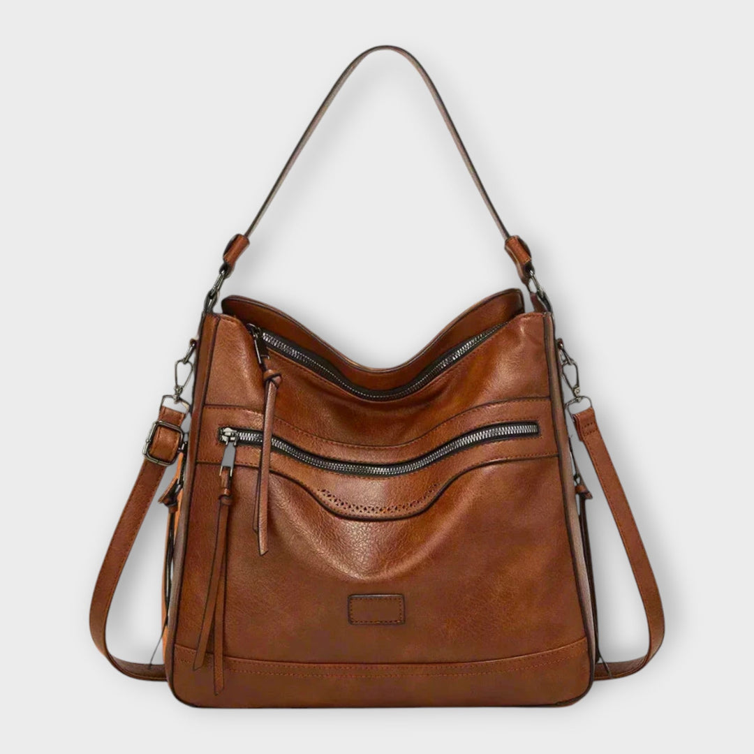 Franziska | Klassische Retro-Schultertasche