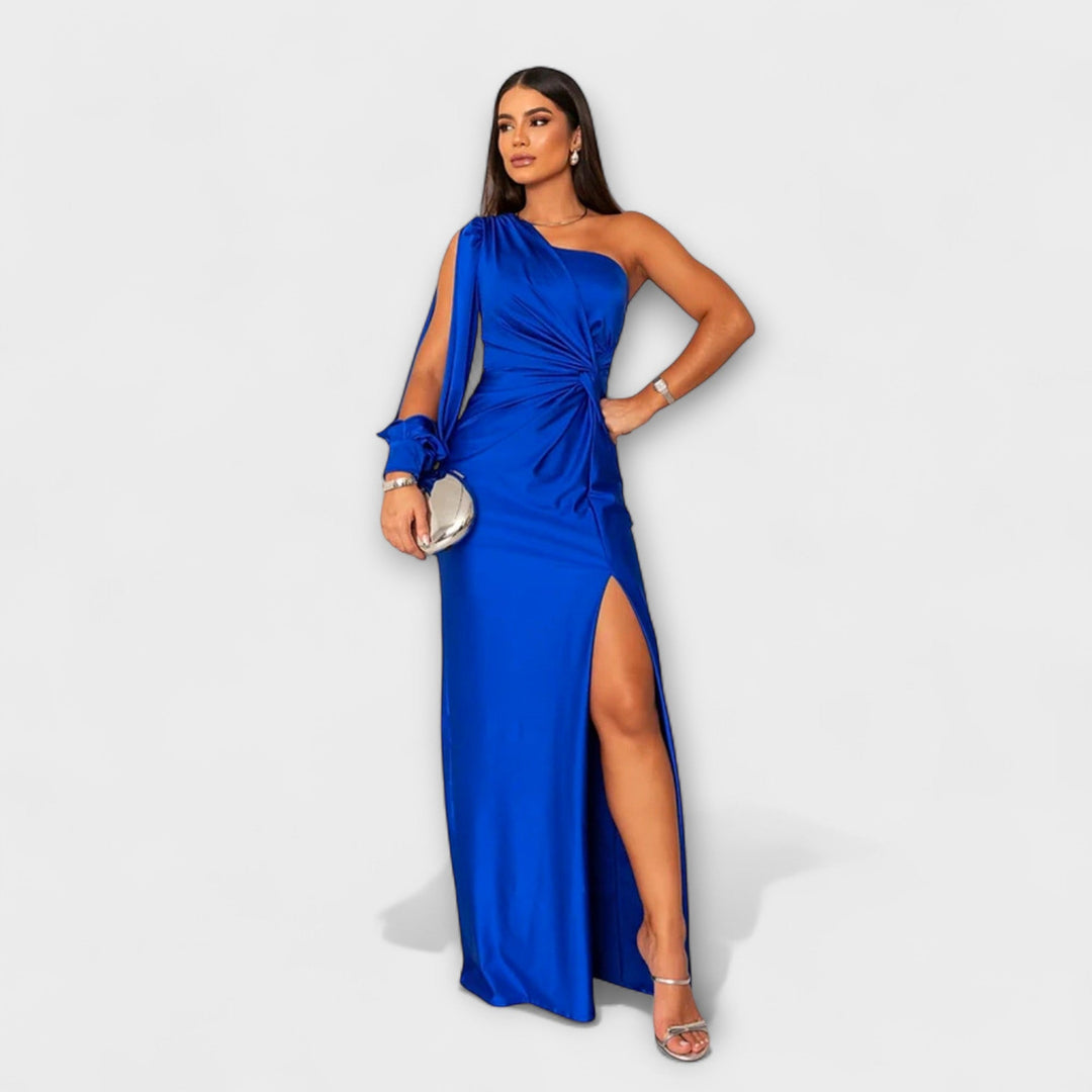 Roswitha | Elegantes Kleid mit Raffinesse