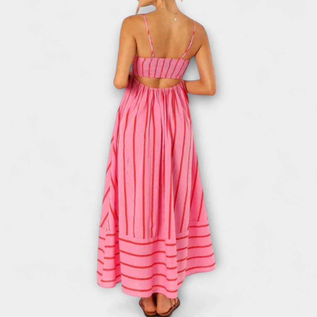 Ines | Maxi-Kleid in Bare Bloom