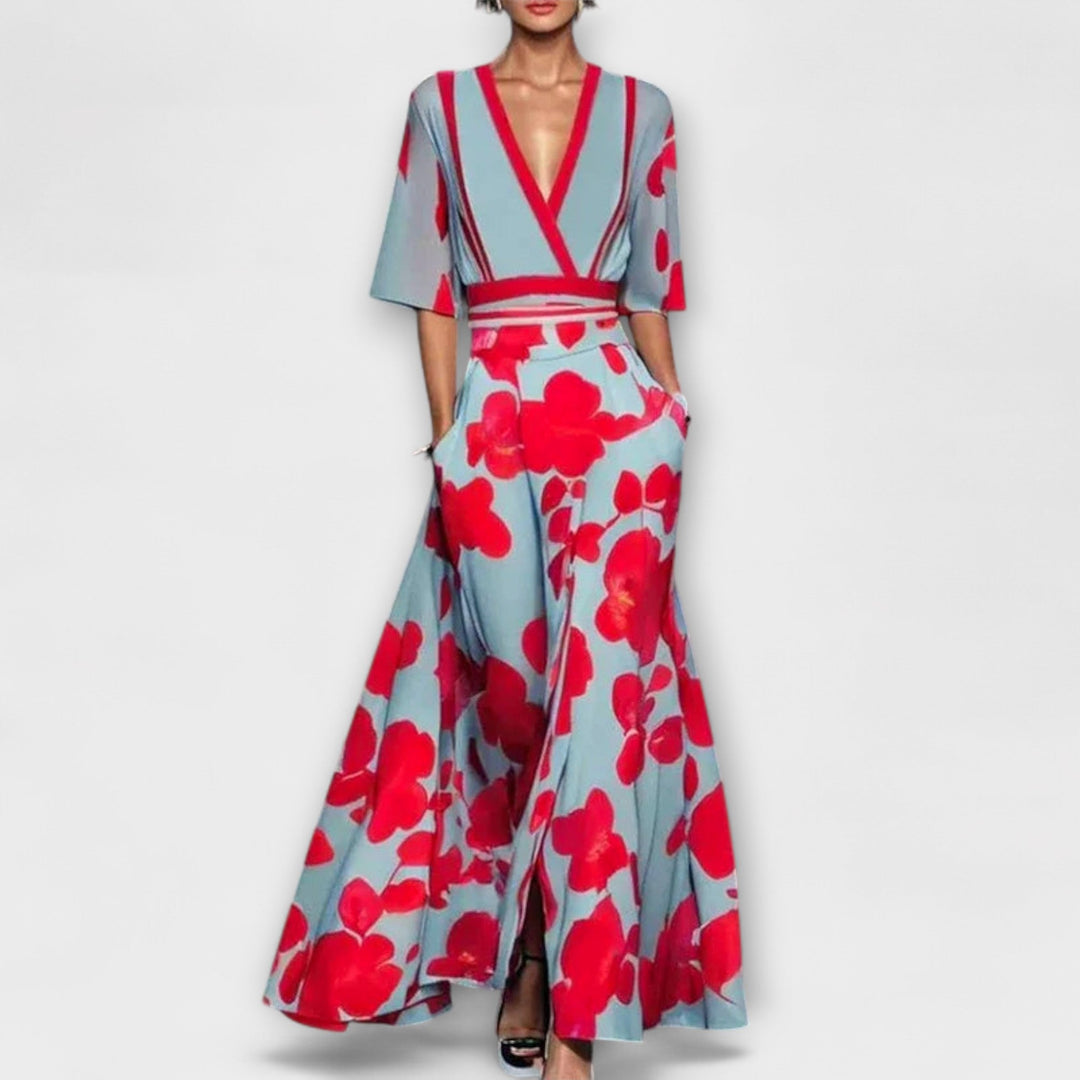 Esra | Elegantes Mouw Design Damenkleid