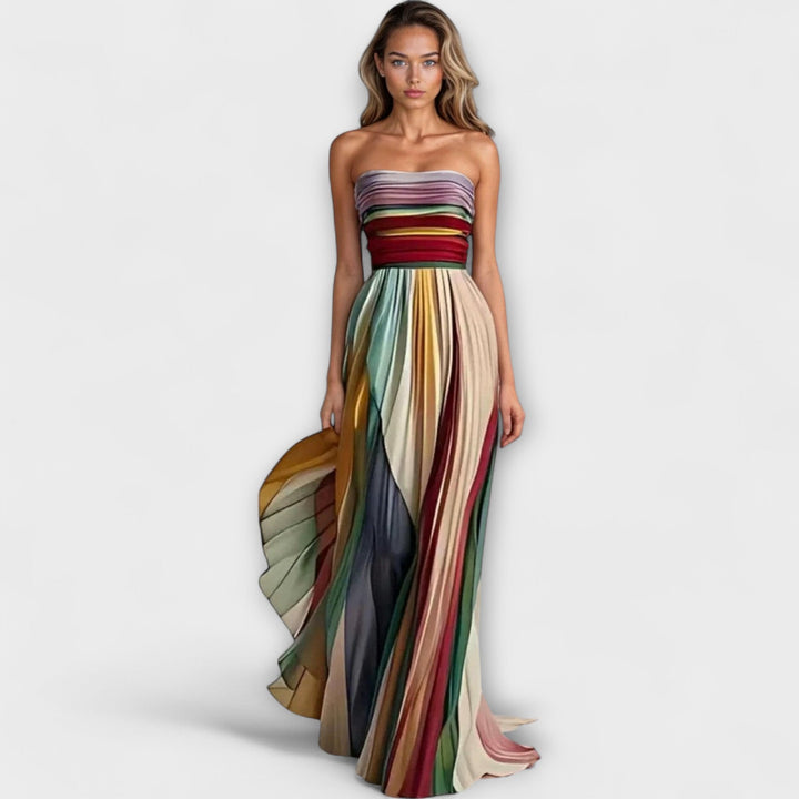 Irmgard | Langes Kleid aus Premiumstoff
