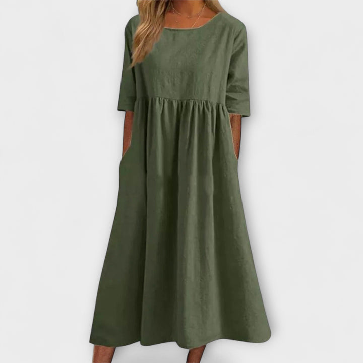 Irene | Bauchbedeckendes Kleid