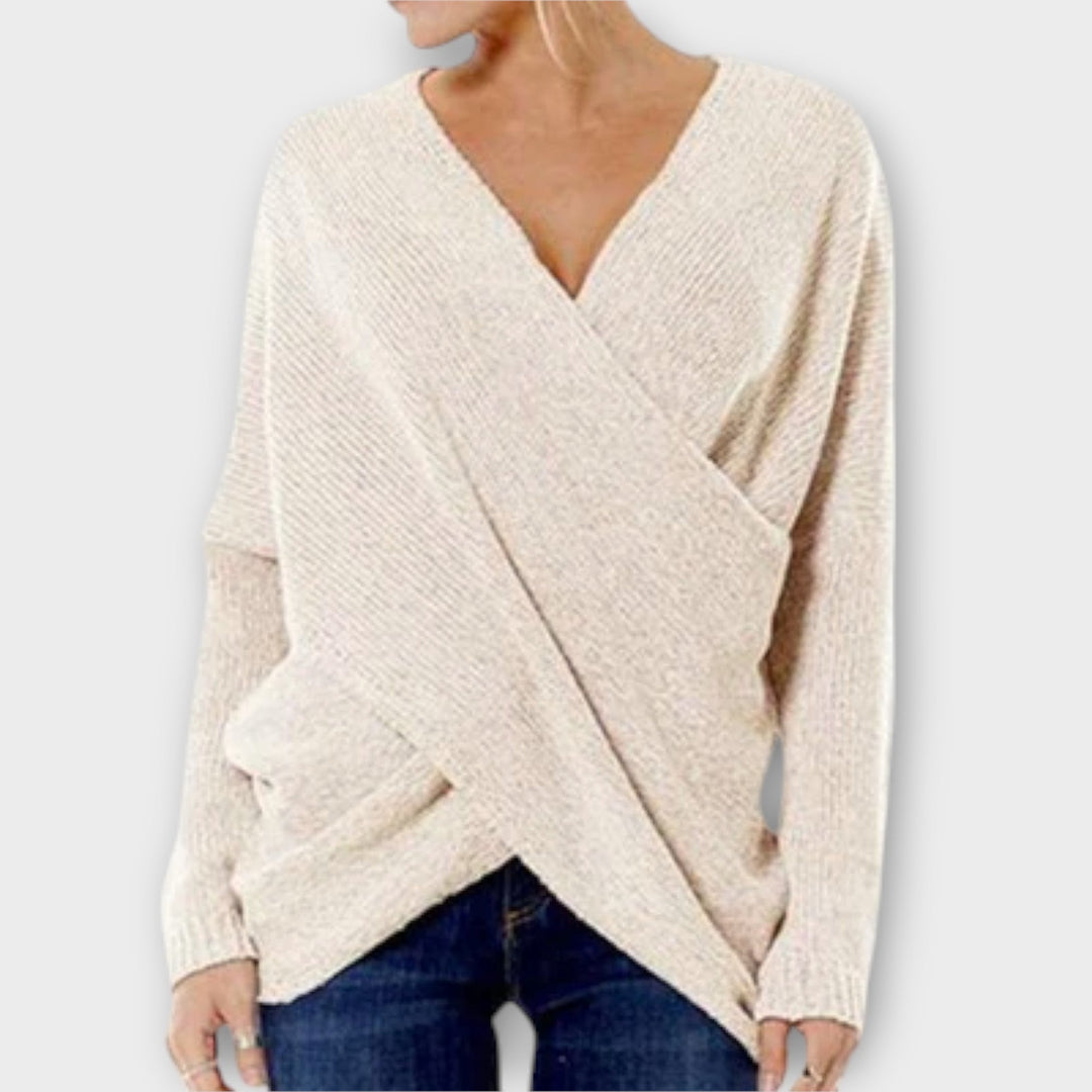 Helena | Gekreuzter Pullover