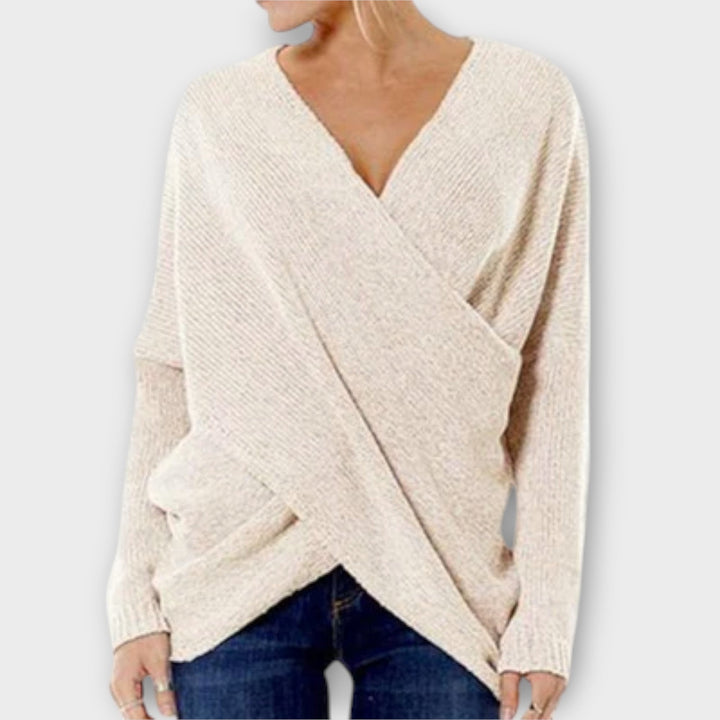 Helena | Gekreuzter Pullover