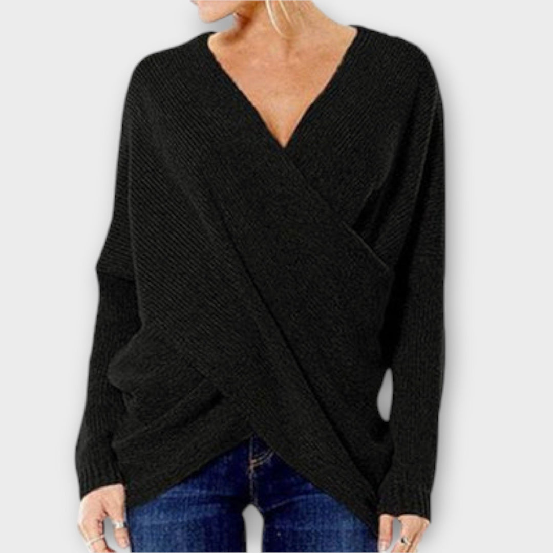 Helena | Gekreuzter Pullover
