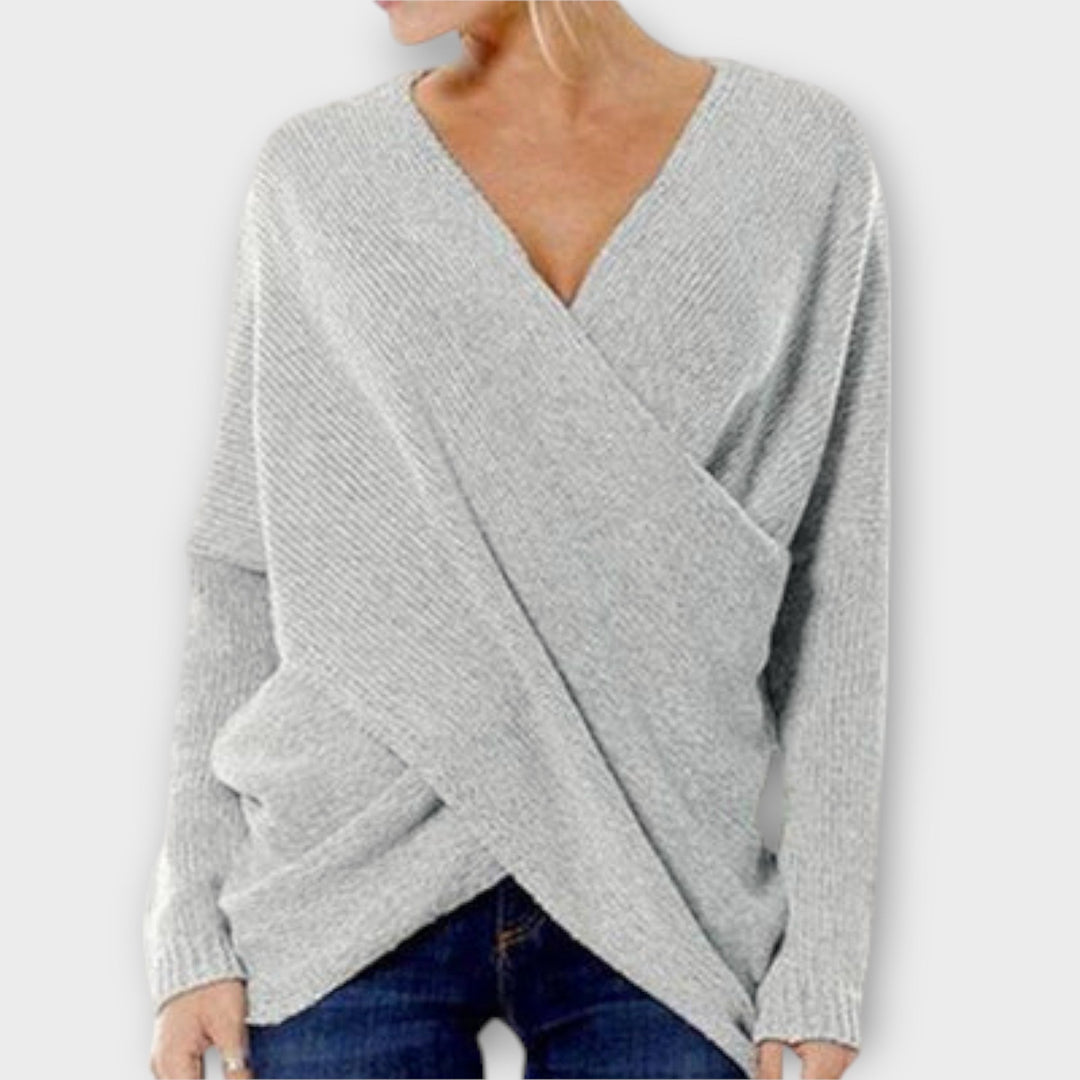 Helena | Gekreuzter Pullover